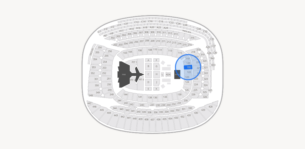 Soldier Field Seating Chart