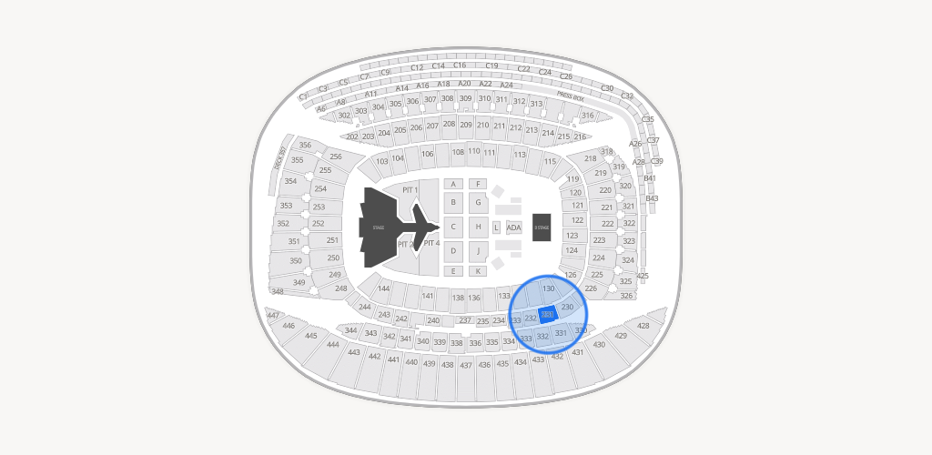 Soldier Field Seating Chart