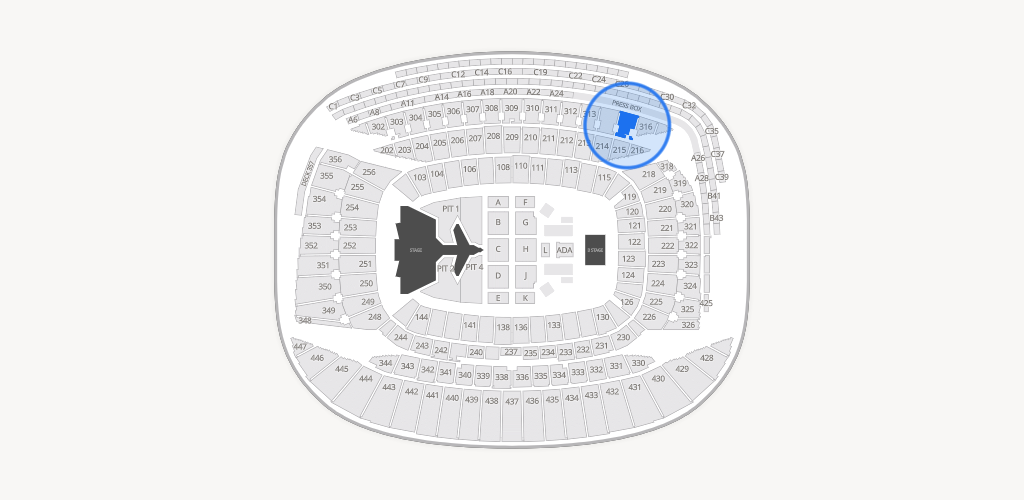 Soldier Field Seating Chart