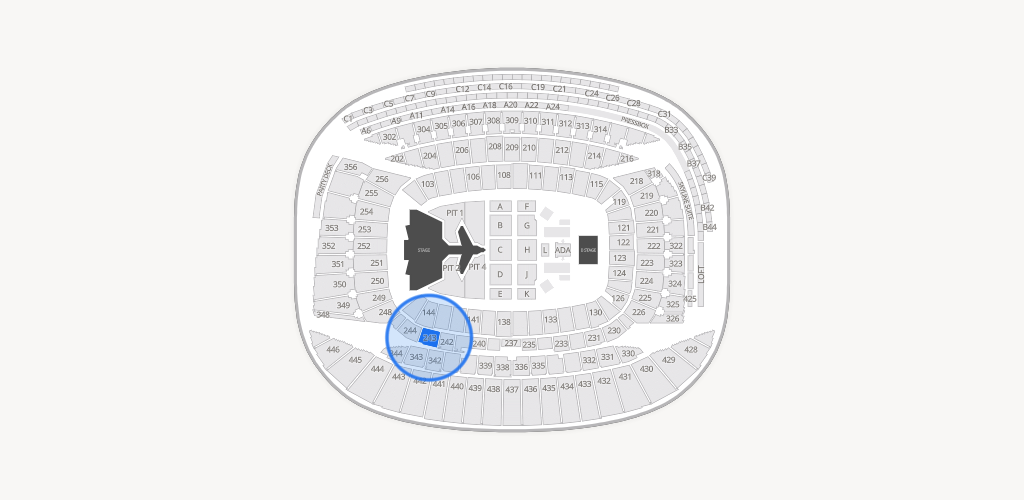 Soldier Field Seating Chart