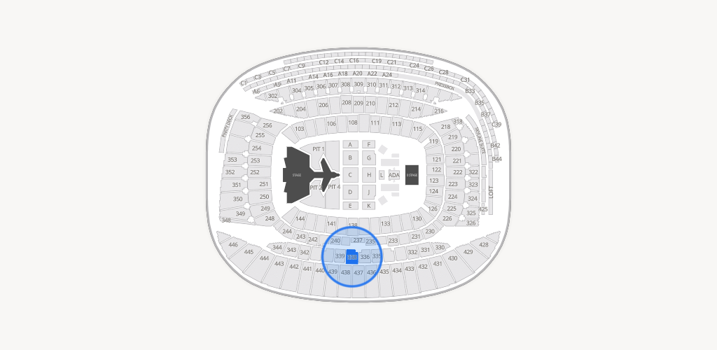 Soldier Field Seating Chart