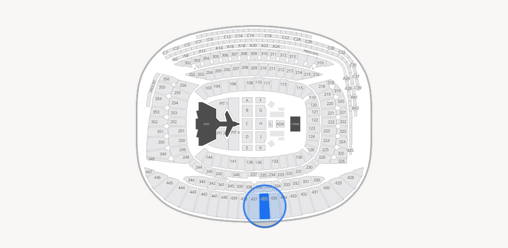 Soldier Field Seating Chart