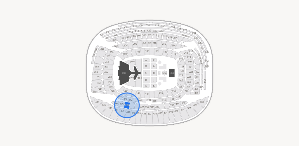 Soldier Field Seating Chart