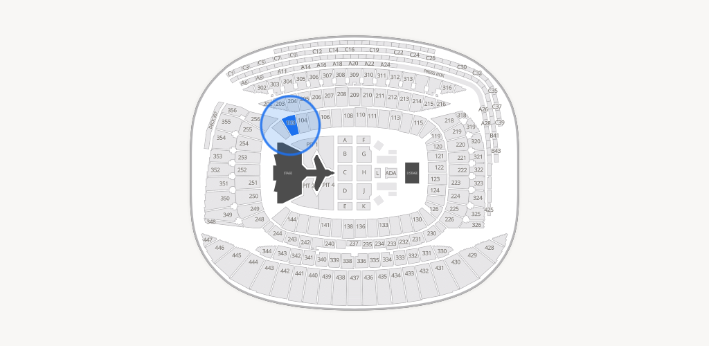 Soldier Field Seating Chart