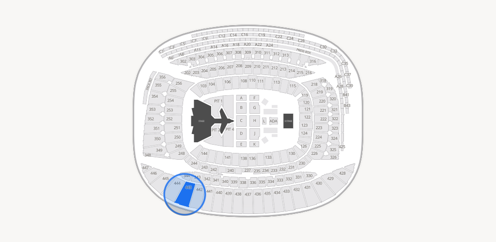 Soldier Field Seating Chart