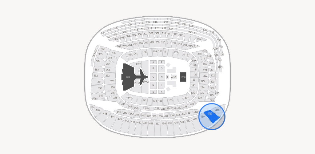 Soldier Field Seating Chart
