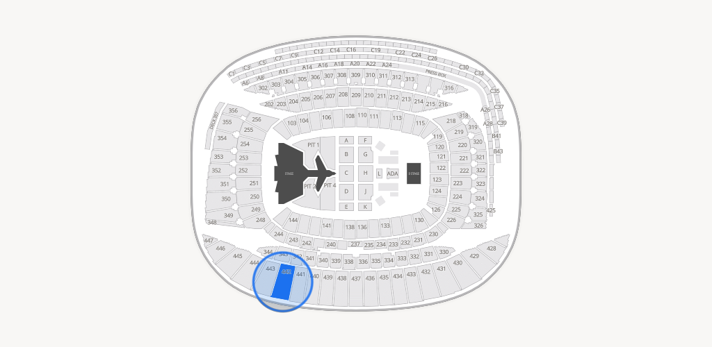 Soldier Field Seating Chart