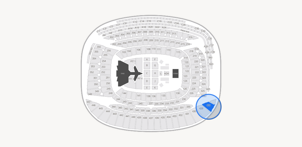 Soldier Field Seating Chart
