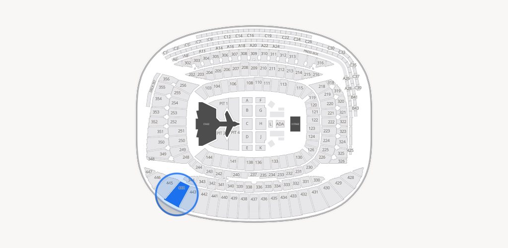 Soldier Field Seating Chart