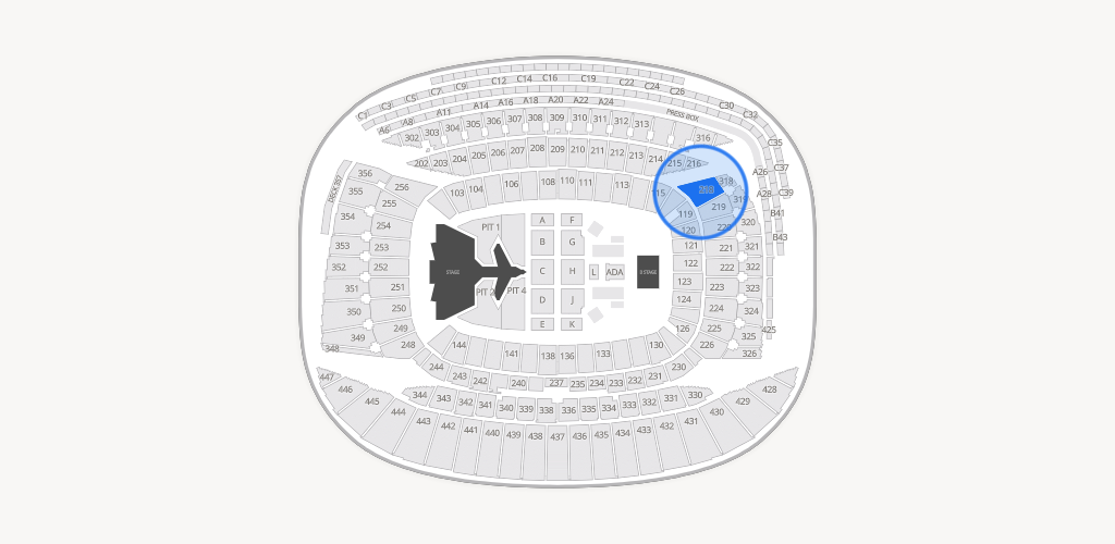 Soldier Field Seating Chart