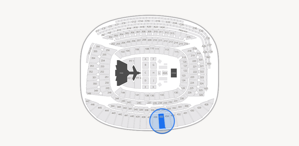 Soldier Field Seating Chart