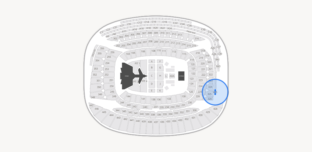 Soldier Field Seating Chart