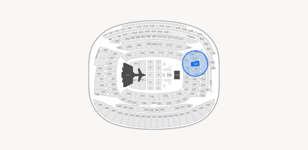 Soldier Field Seating Chart