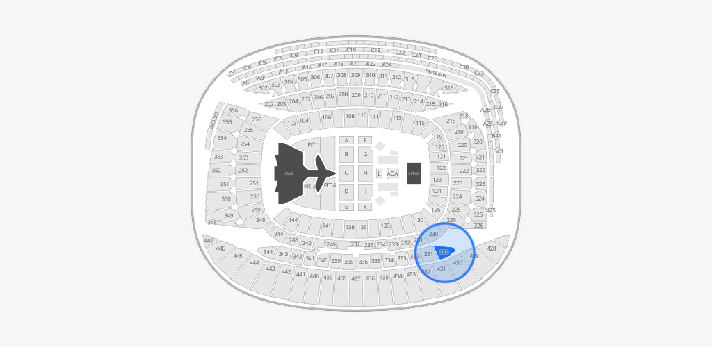 Soldier Field Seating Chart