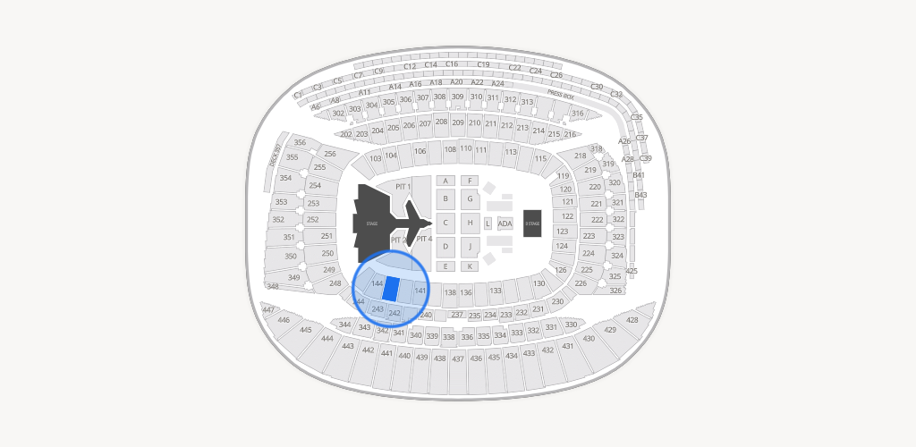 Soldier Field Seating Chart