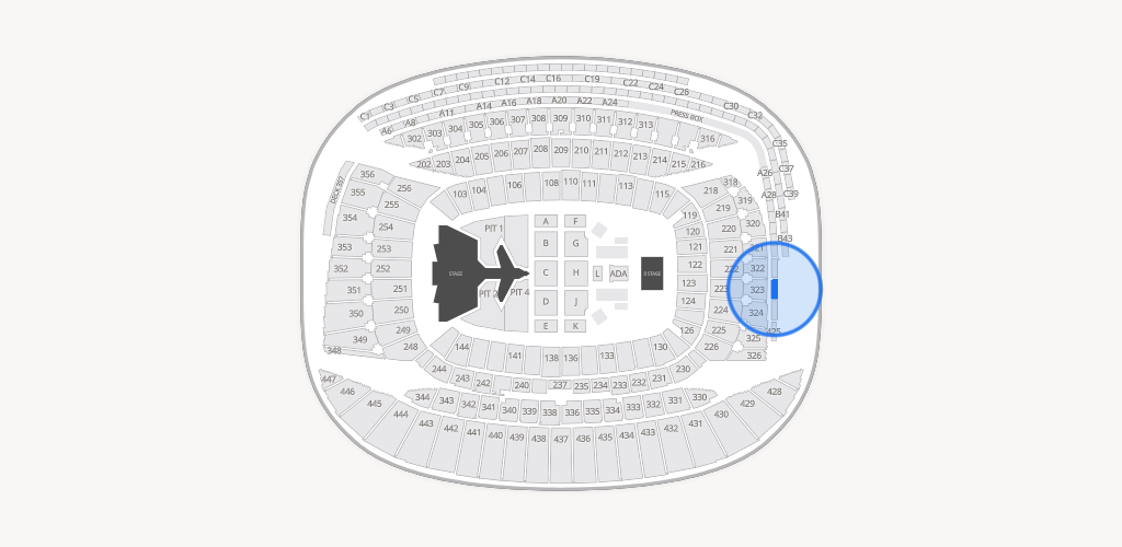 Soldier Field Seating Chart