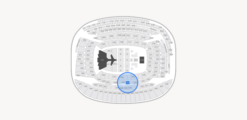 Soldier Field Seating Chart