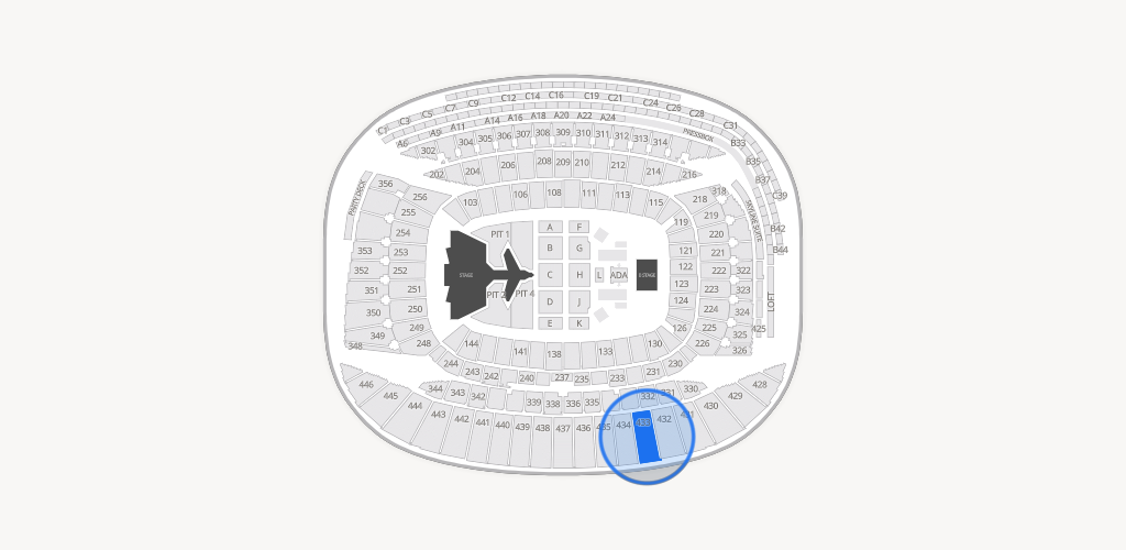 Soldier Field Seating Chart