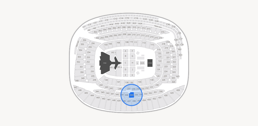 Soldier Field Seating Chart