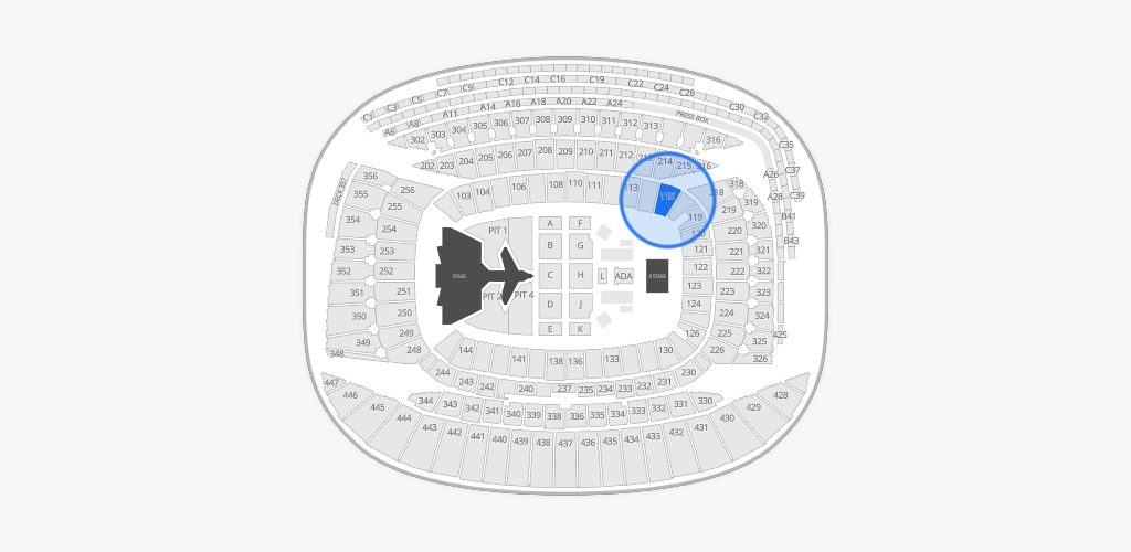 Soldier Field Seating Chart