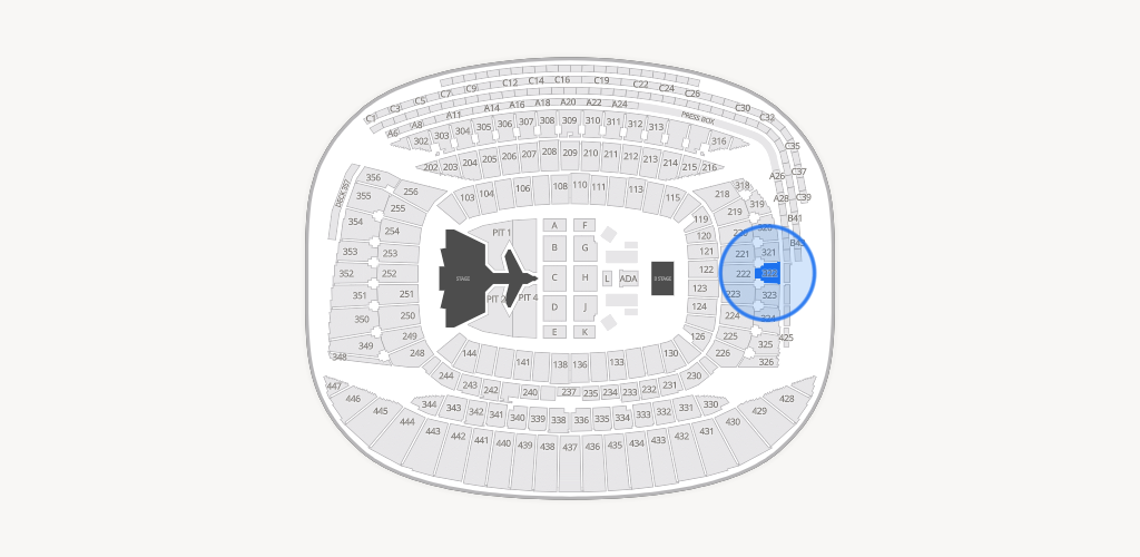 Soldier Field Seating Chart