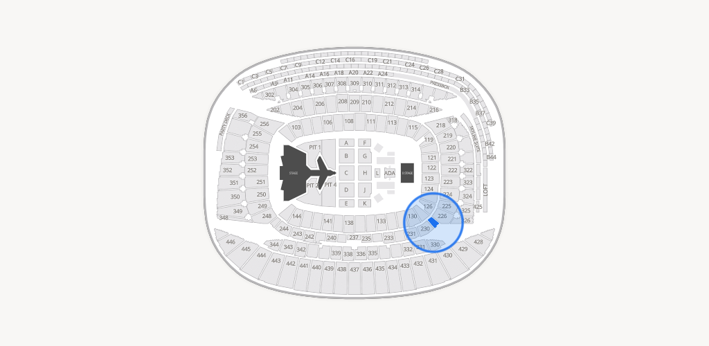 Soldier Field Seating Chart