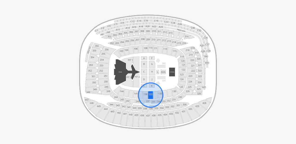 Soldier Field Seating Chart