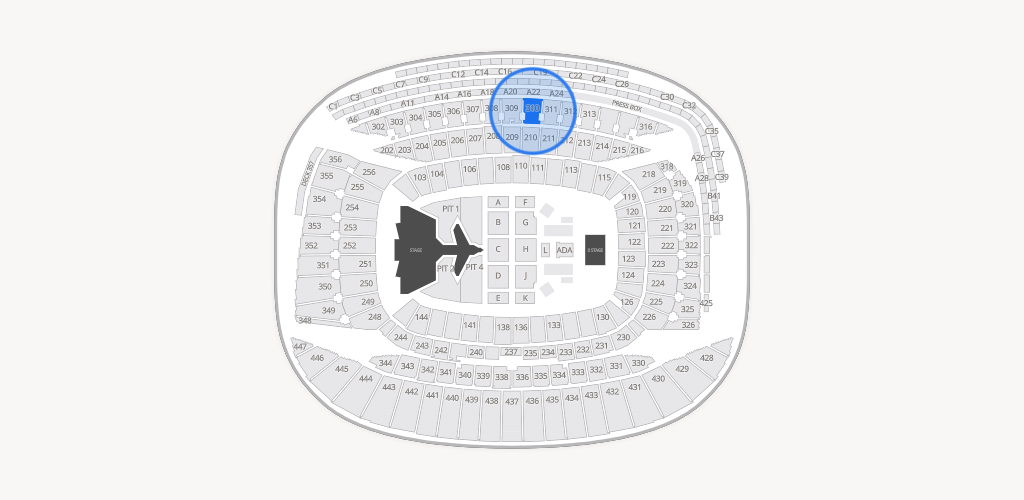 Soldier Field Seating Chart