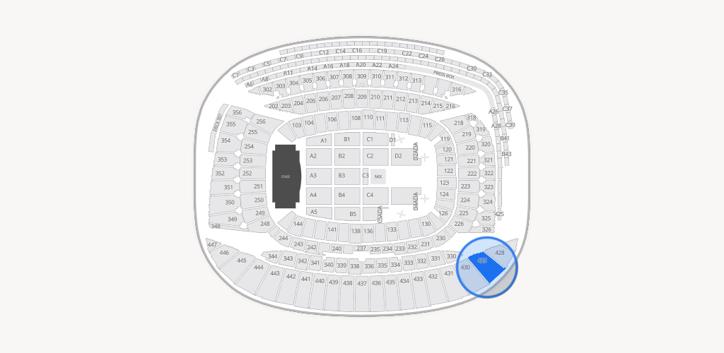 Soldier Field Seating Chart