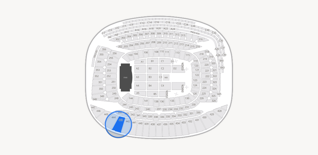 Soldier Field Seating Chart