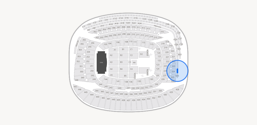Soldier Field Seating Chart