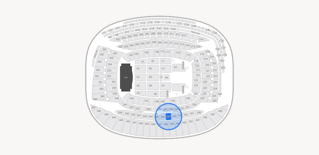 Soldier Field Seating Chart
