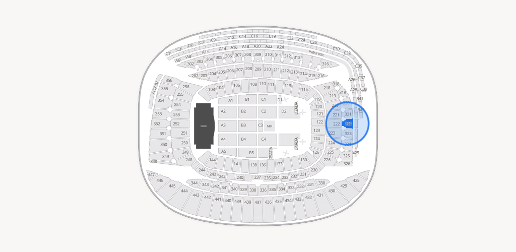 Soldier Field Seating Chart
