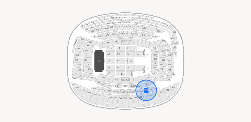 Soldier Field Seating Chart
