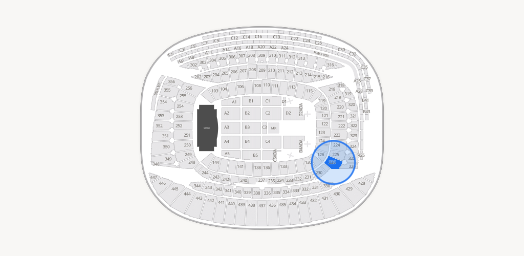 Soldier Field Seating Chart
