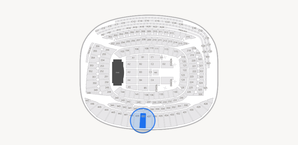 Soldier Field Seating Chart