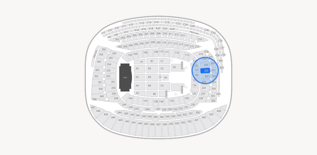 Soldier Field Seating Chart