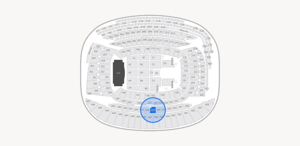 Soldier Field Seating Chart