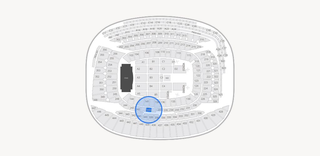 Soldier Field Seating Chart