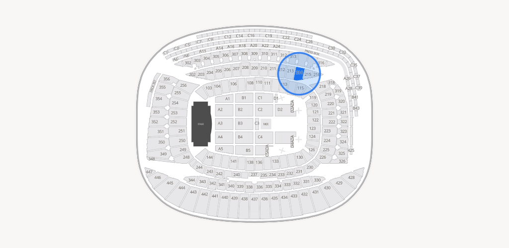 Soldier Field Seating Chart