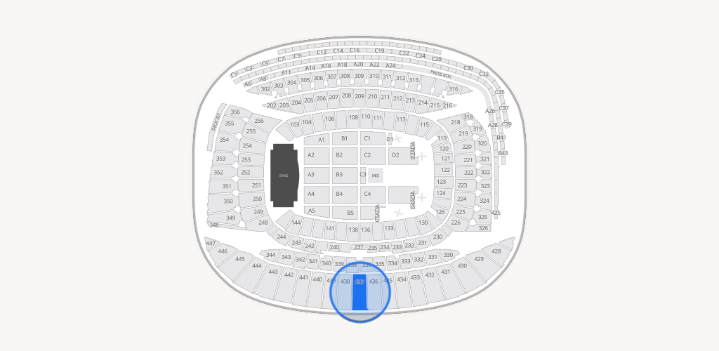Soldier Field Seating Chart
