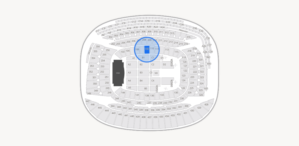 Soldier Field Seating Chart
