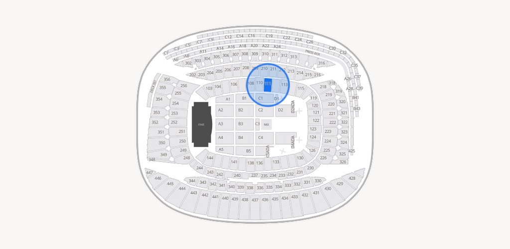 Soldier Field Seating Chart
