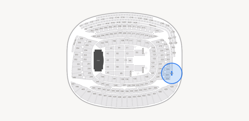 Soldier Field Seating Chart
