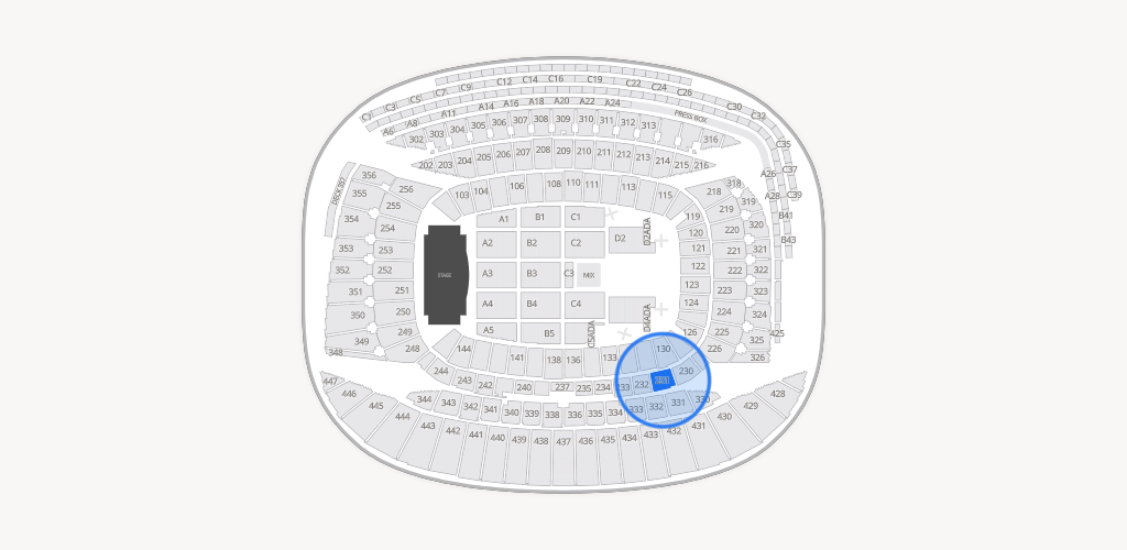 Soldier Field Seating Chart