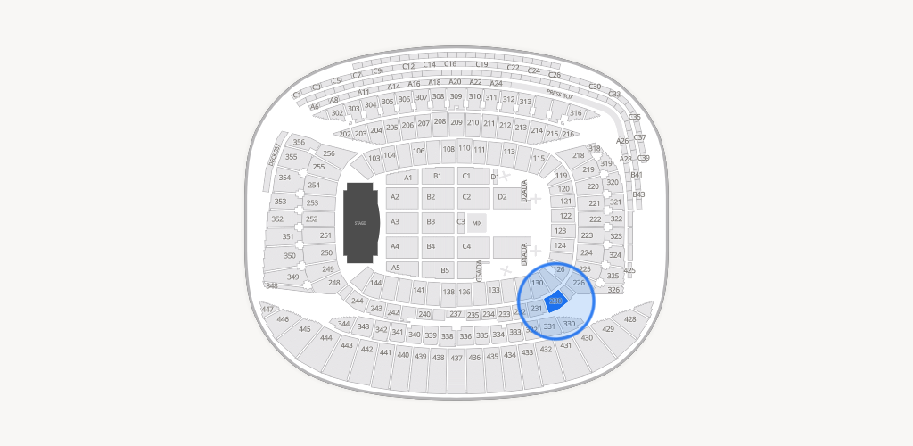 Soldier Field Seating Chart
