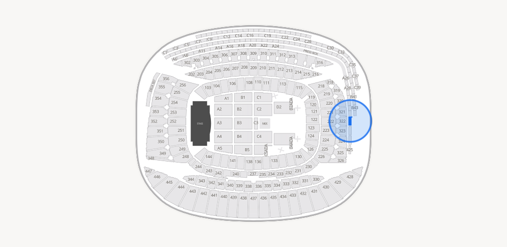Soldier Field Seating Chart