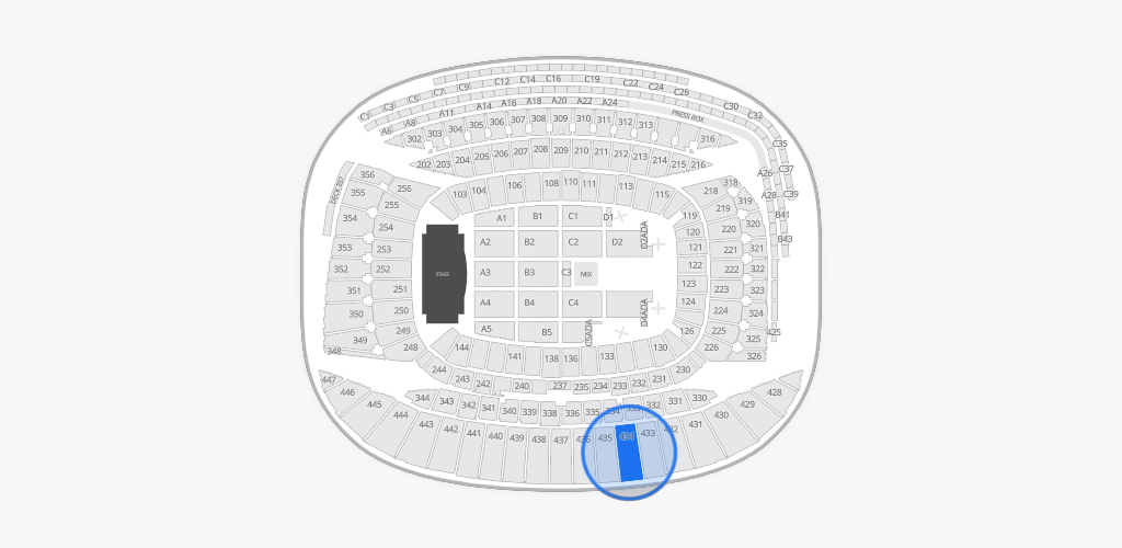 Soldier Field Seating Chart