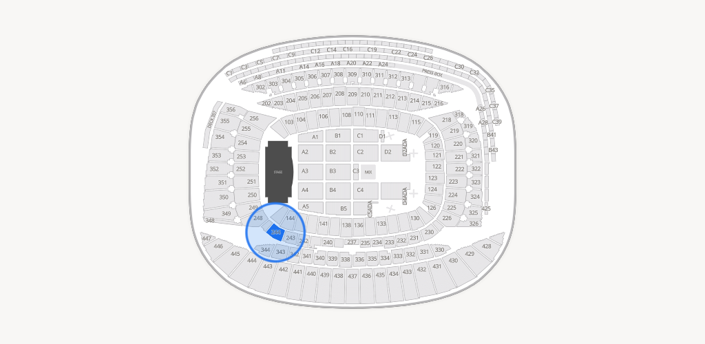 Soldier Field Seating Chart
