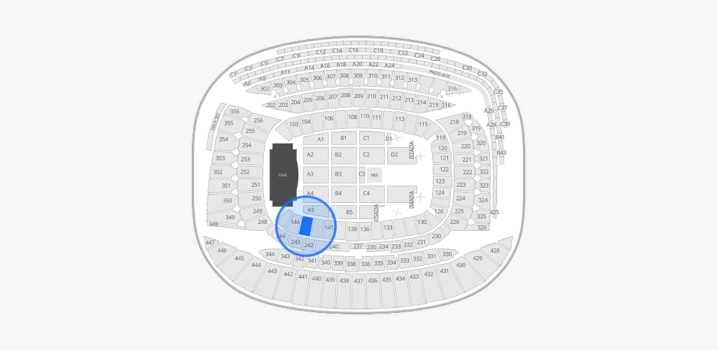Soldier Field Seating Chart